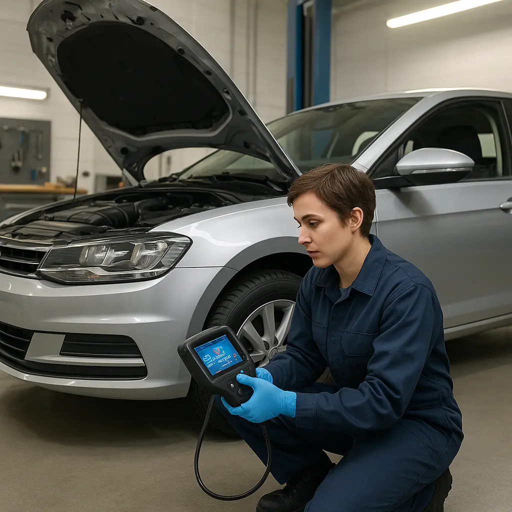 Diagnose am Fahrzeug